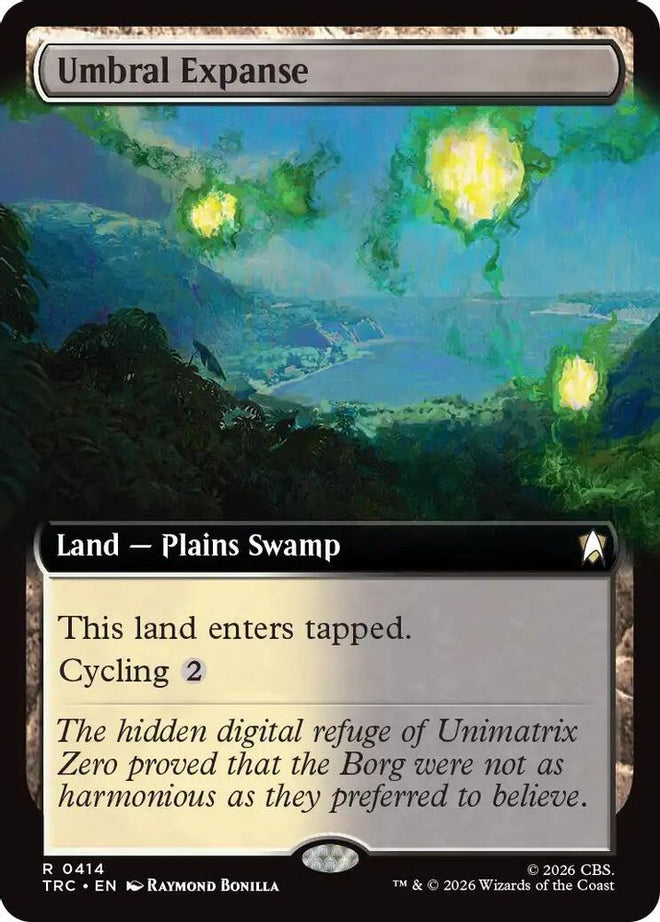 Umbral Expanse (Extended Art) (TRC-414) - Commander: Star Trek