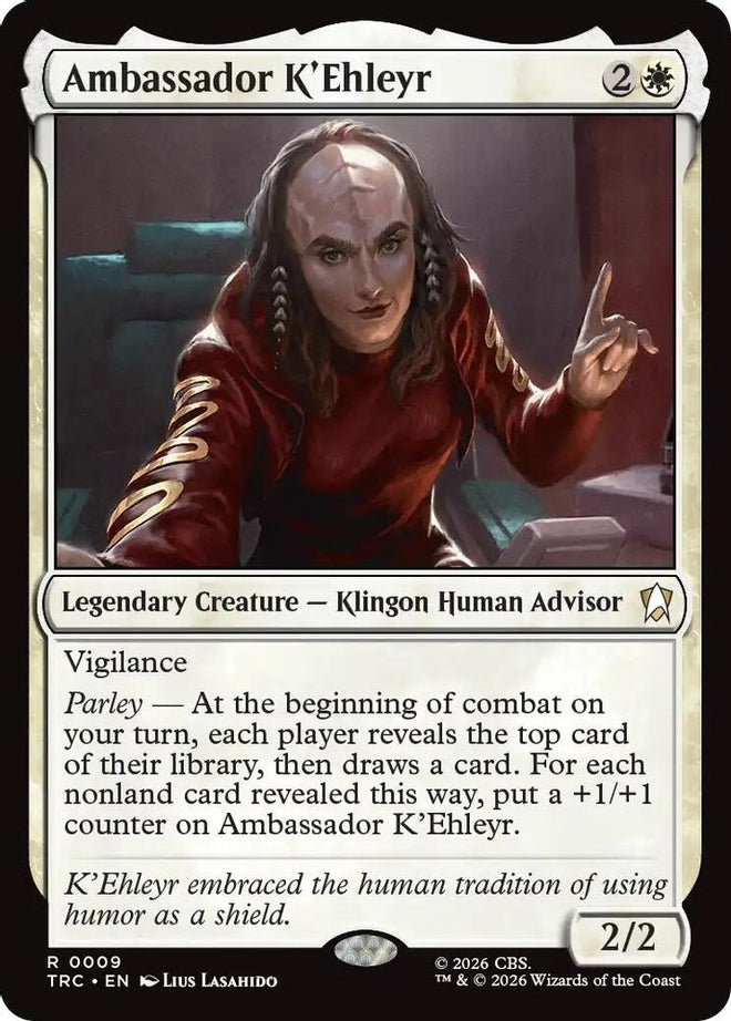 Ambassador K'Ehleyr (TRC-009) - Commander: Star Trek