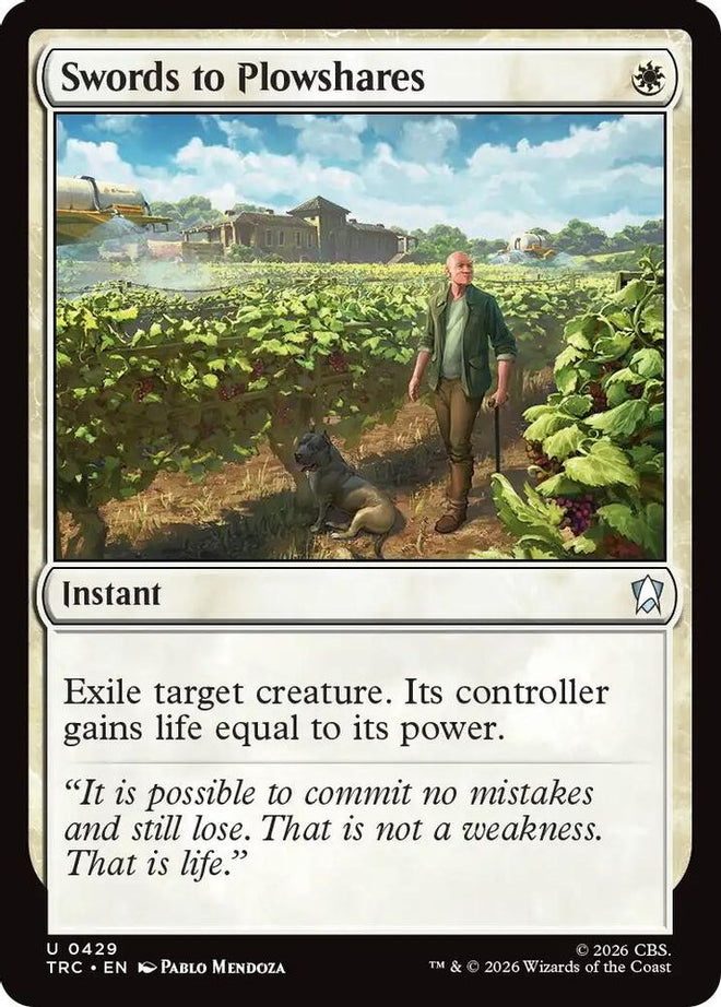 Swords to Plowshares (TRC-429) - Commander: Star Trek