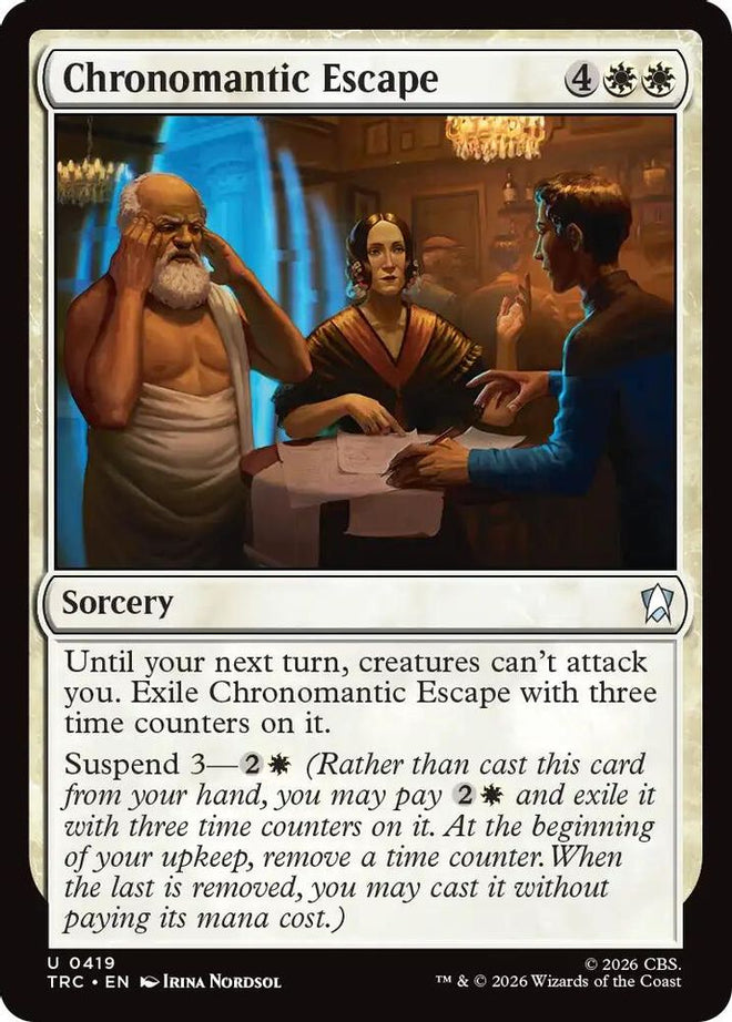 Chronomantic Escape (Surge Foil) (TRC-419) - Commander: Star Trek Foil
