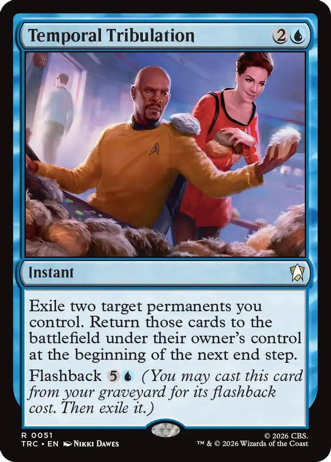 Temporal Tribulation (Surge Foil) (TRC-051) - Commander: Star Trek Foil