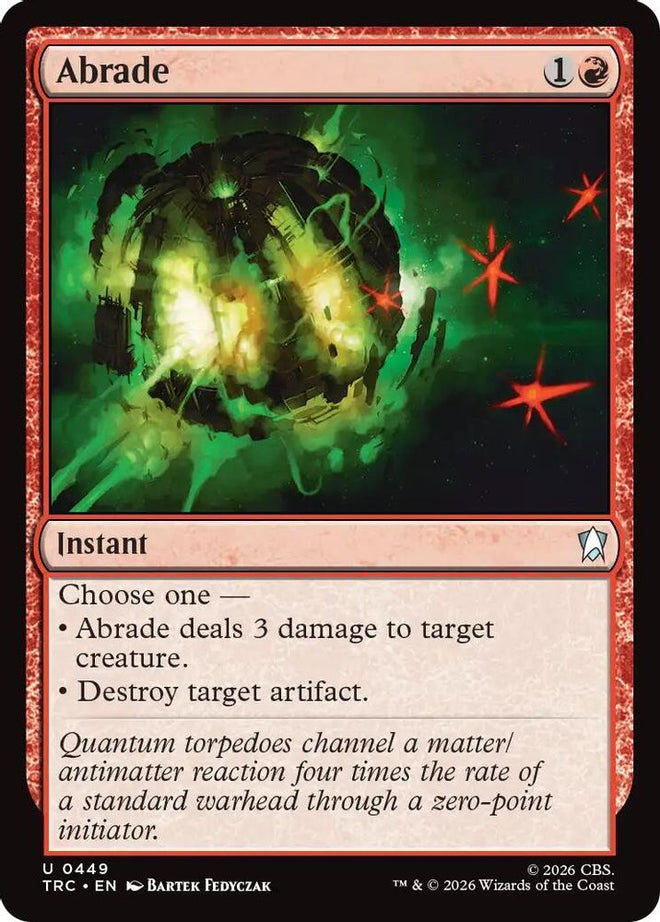 Abrade (TRC-449) - Commander: Star Trek