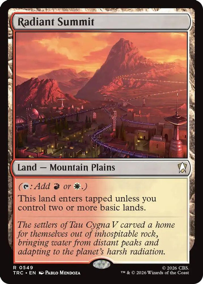 Radiant Summit (TRC-549) - Commander: Star Trek