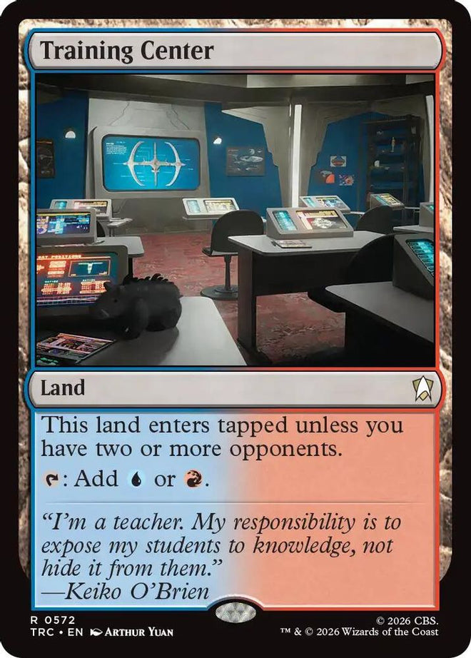 Training Center (TRC-572) - Commander: Star Trek