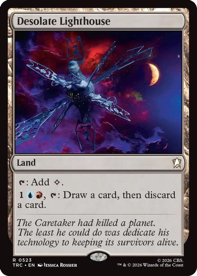 Desolate Lighthouse (Surge Foil) (TRC-523) - Commander: Star Trek Foil
