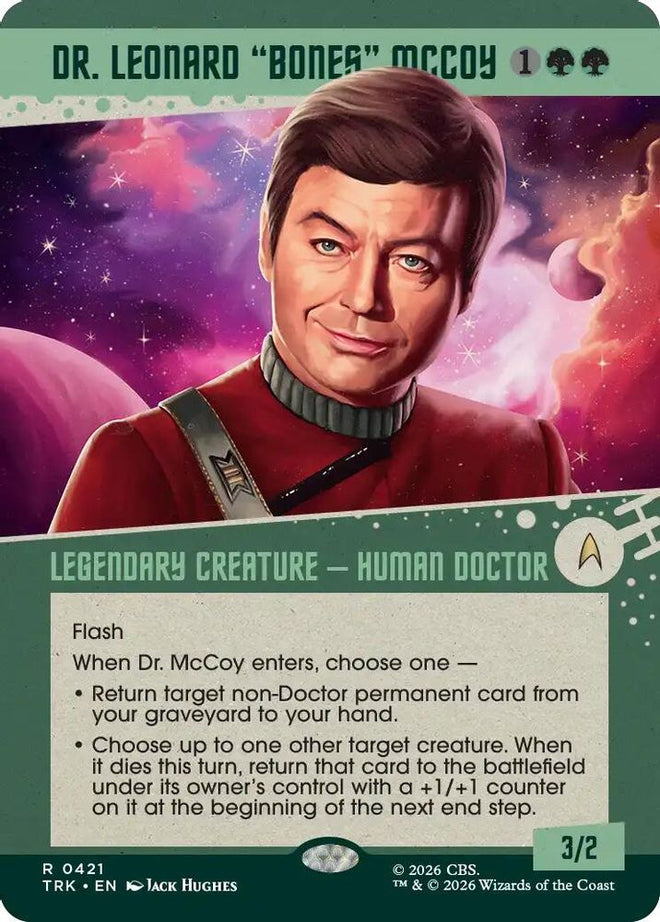 Dr. Leonard "Bones" McCoy (Showcase) (TRK-421) - Star Trek