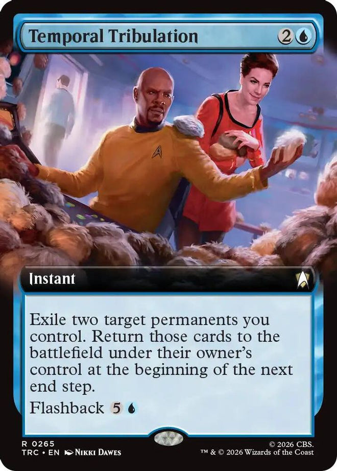Temporal Tribulation (Extended Art) (TRC-265) - Commander: Star Trek