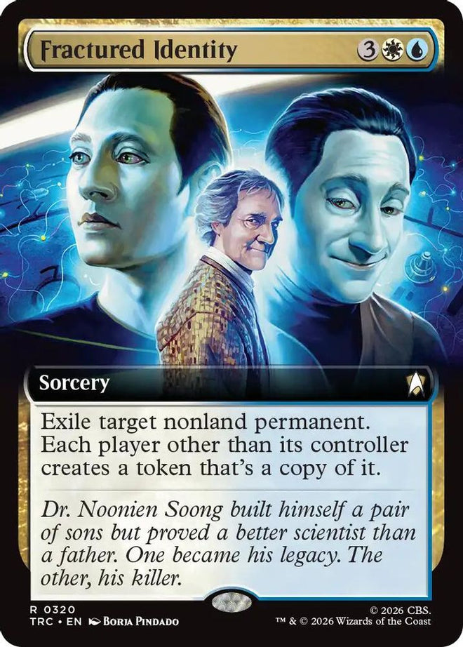 Fractured Identity (Extended Art) (TRC-320) - Commander: Star Trek