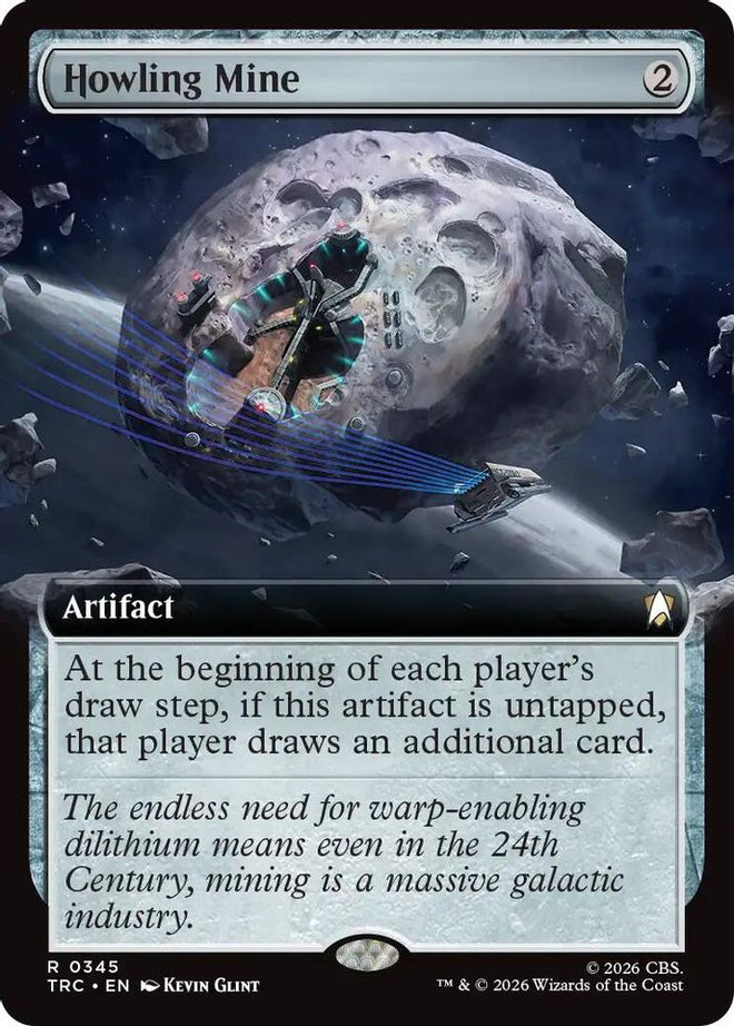 Howling Mine (Extended Art) (TRC-345) - Commander: Star Trek