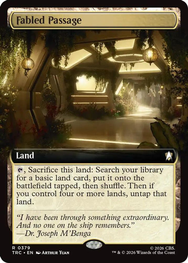 Fabled Passage (Extended Art) (TRC-379) - Commander: Star Trek