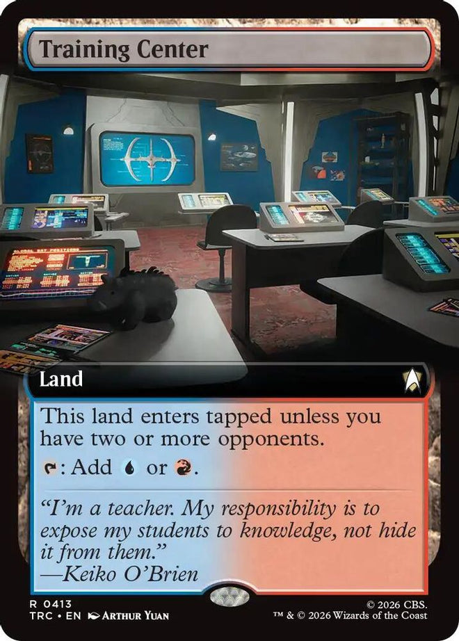 Training Center (Extended Art) (TRC-413) - Commander: Star Trek