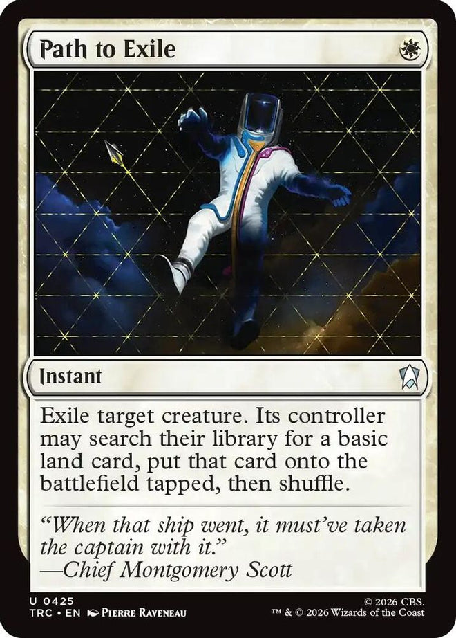Path to Exile (Surge Foil) (TRC-425) - Commander: Star Trek Foil