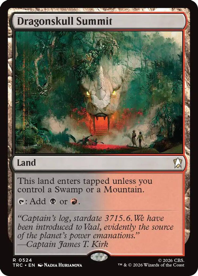 Dragonskull Summit (TRC-524) - Commander: Star Trek