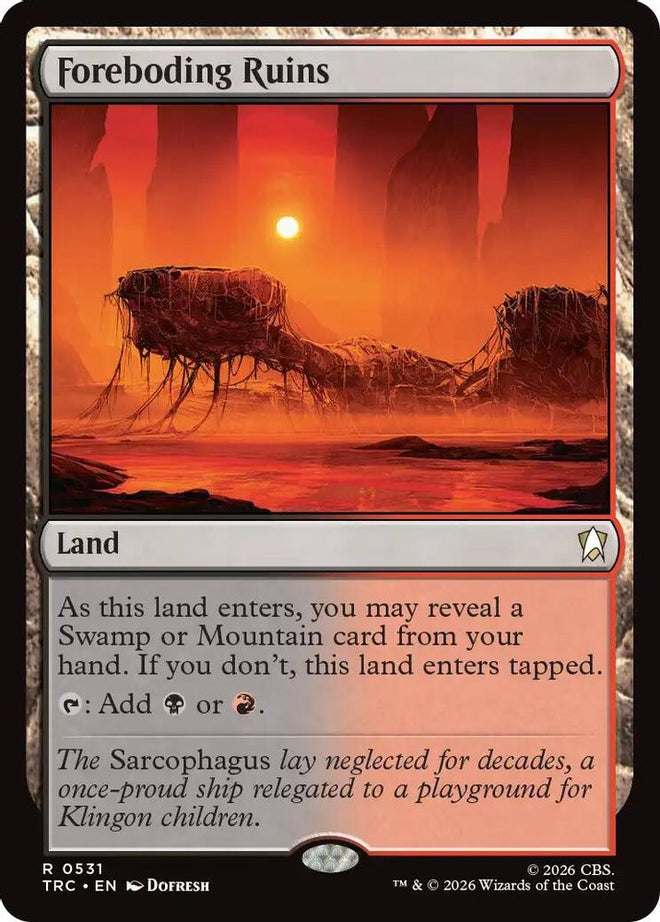 Foreboding Ruins (TRC-531) - Commander: Star Trek