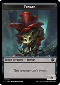 Gnome // Fungus Double-Sided Token [The Lost Caverns of Ixalan Tokens]