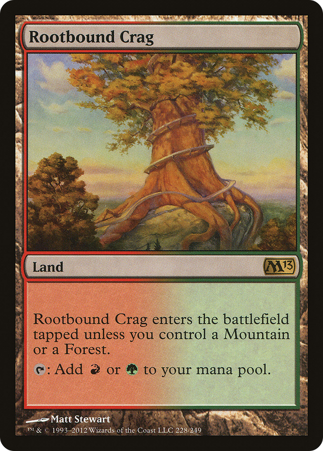 Rootbound Crag [Magic 2013]