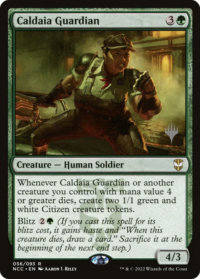 Caldaia Guardian (Promo Pack) [Streets of New Capenna Commander Promos]