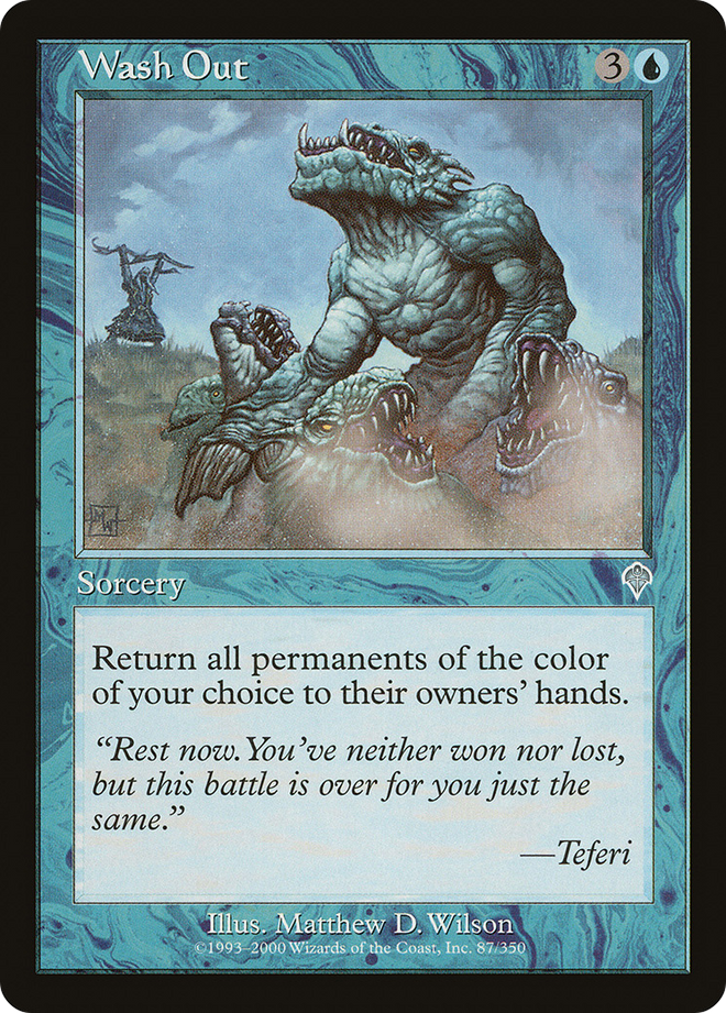 Wash Out [Invasion]