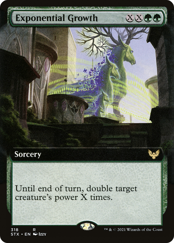 Exponential Growth (Extended Art) [Strixhaven: School of Mages]