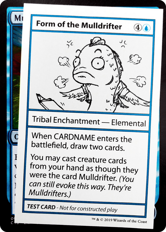 Form of the Mulldrifter (2021 Edition) [Mystery Booster Playtest Cards]