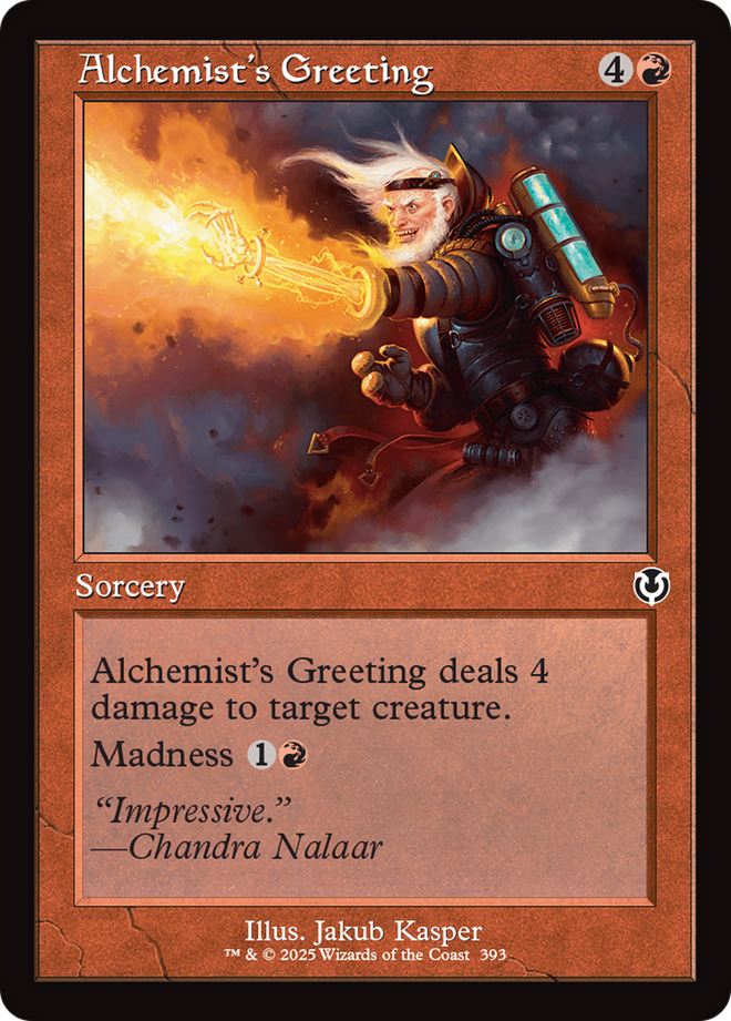 Alchemist's Greeting (Retro Frame) (INR-393) - Innistrad Remastered