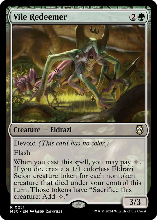 Vile Redeemer [Modern Horizons 3 Commander]