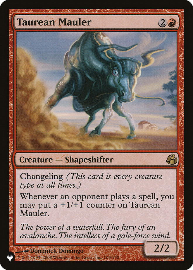 Taurean Mauler [The List]
