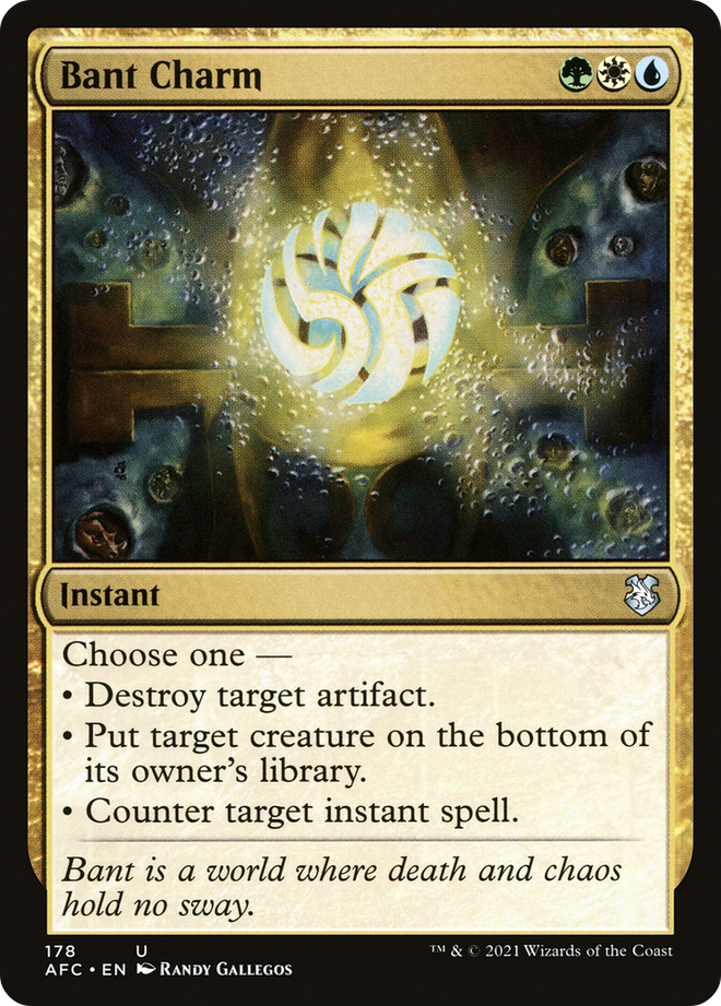 Bant Charm [Dungeons & Dragons: Adventures in the Forgotten Realms Commander]