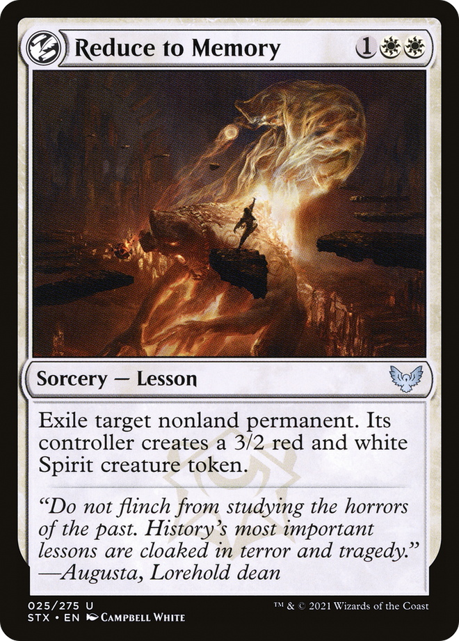 Reduce to Memory [Strixhaven: School of Mages]