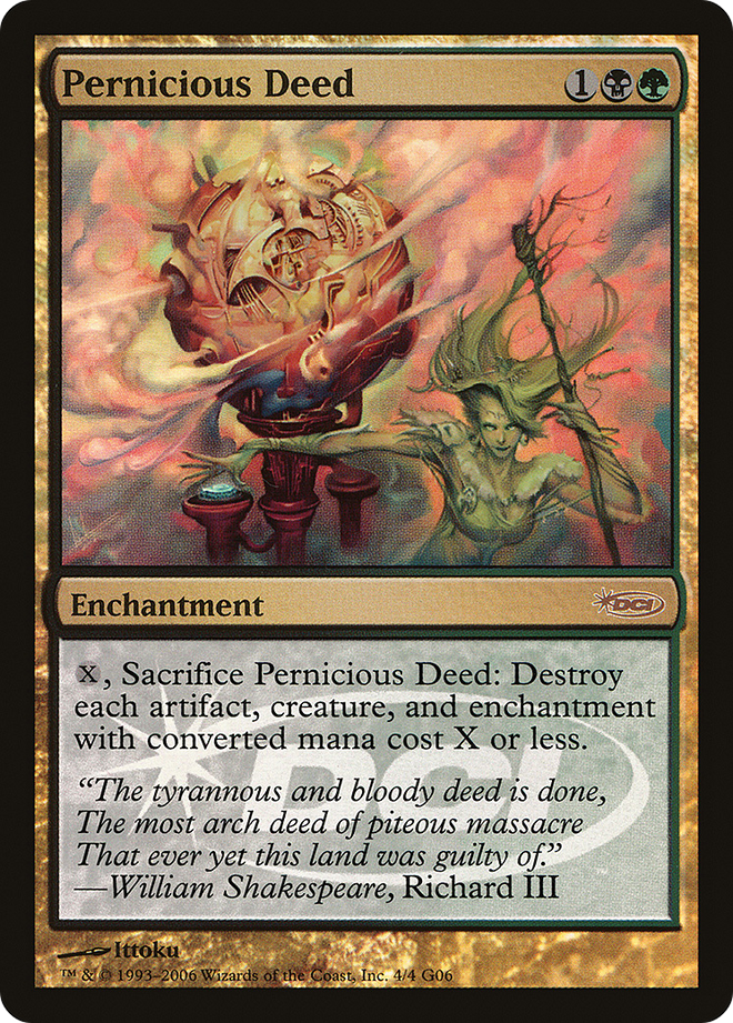 Pernicious Deed [Judge Gift Cards 2006]
