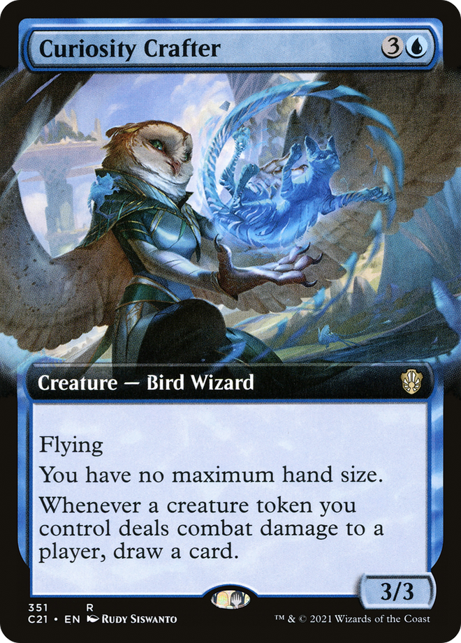 Curiosity Crafter (Extended Art) [Commander 2021]