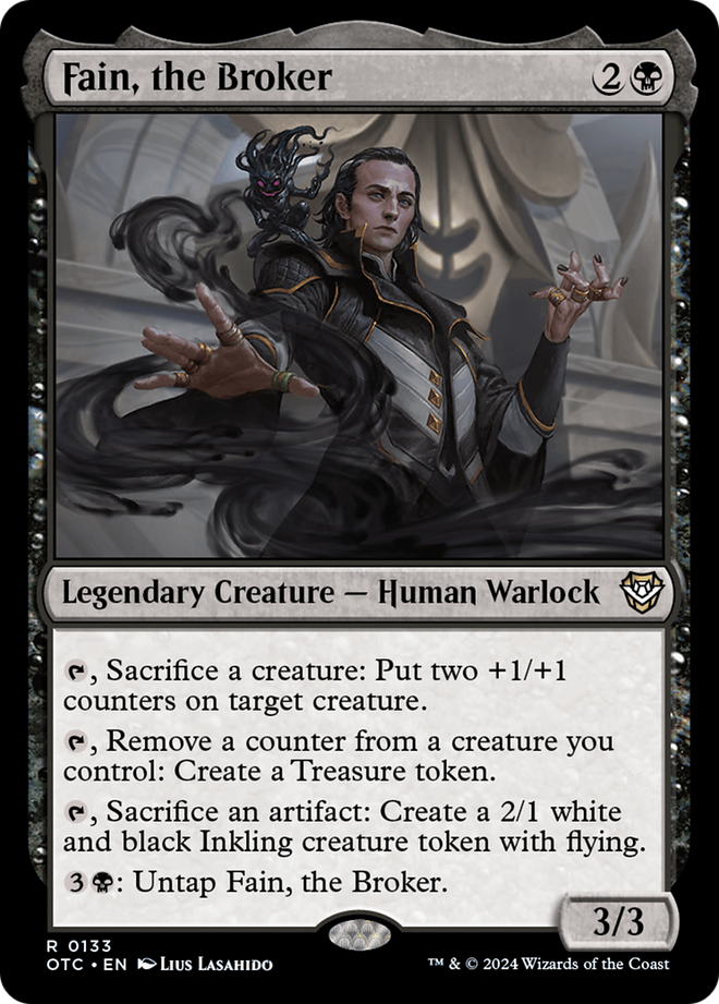 Fain, the Broker [Outlaws of Thunder Junction Commander]