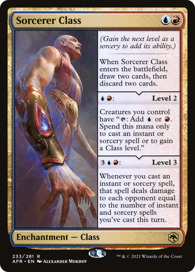 Sorcerer Class (Promo Pack) [Dungeons & Dragons: Adventures in the Forgotten Realms Promos]