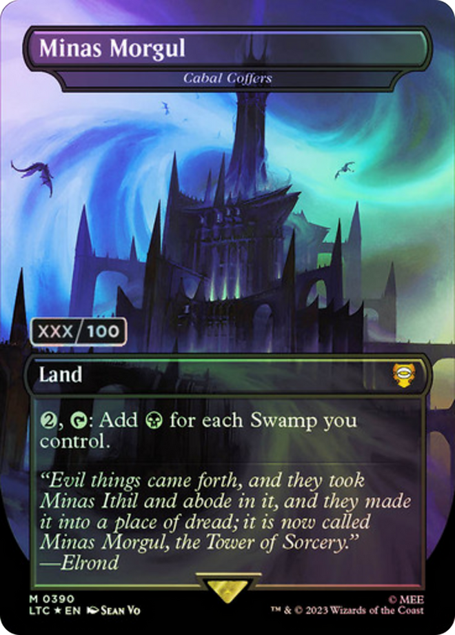 Minas Morgul - Cabal Coffers (Serialized) [The Lord of the Rings: Tales of Middle-Earth Commander]