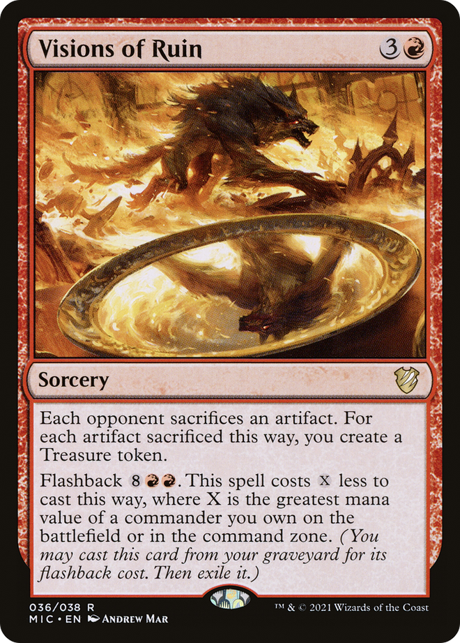 Visions of Ruin [Innistrad: Midnight Hunt Commander]