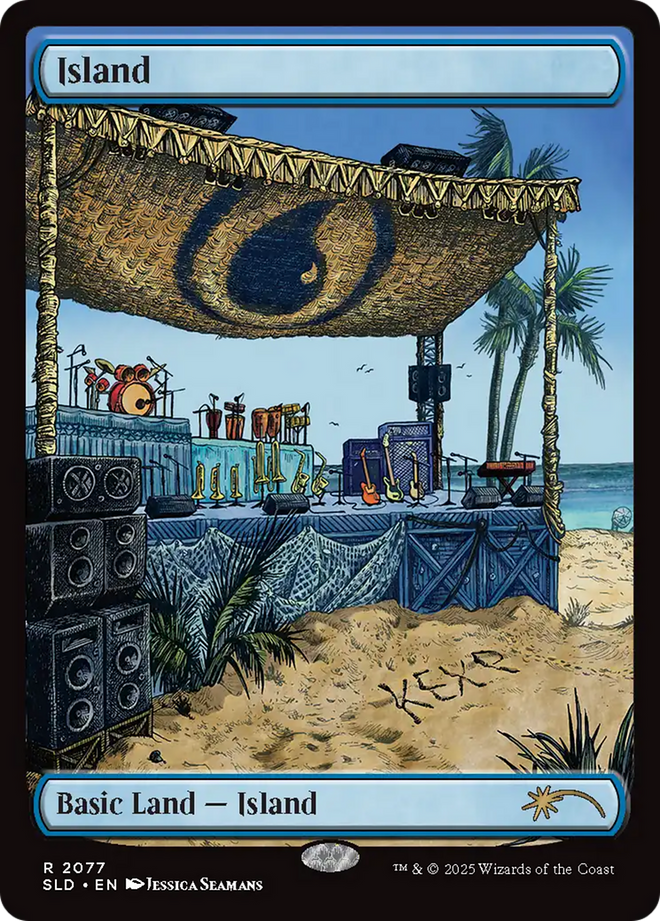 Island (2077) [Secret Lair Drop Series]