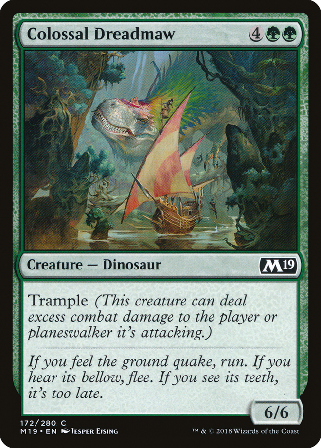 Colossal Dreadmaw [Core Set 2019]