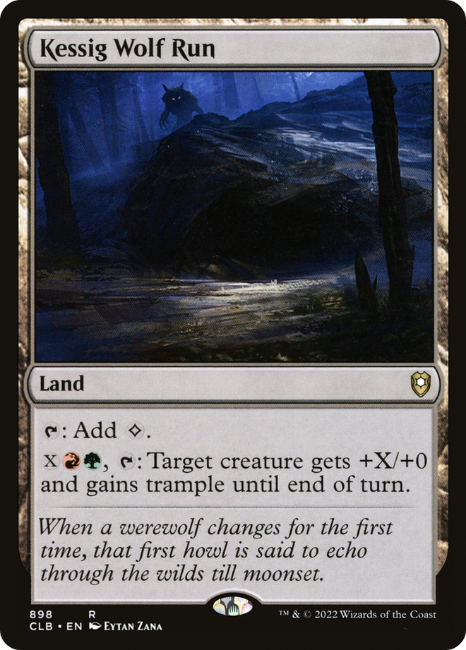 Kessig Wolf Run [Commander Legends: Battle for Baldur's Gate]