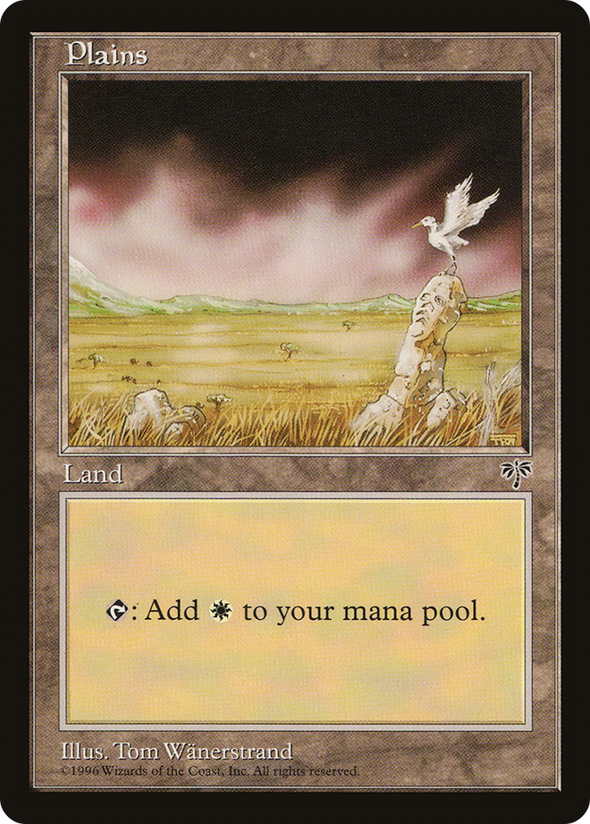 Plains (No Oxen / Signature on Right) [Mirage]