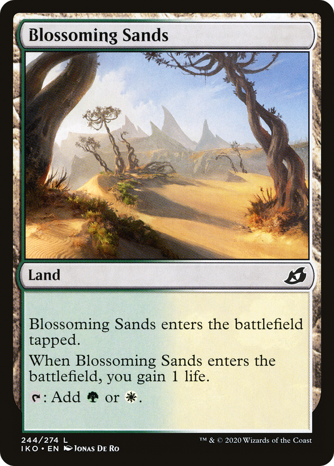 Blossoming Sands [Ikoria: Lair of Behemoths]