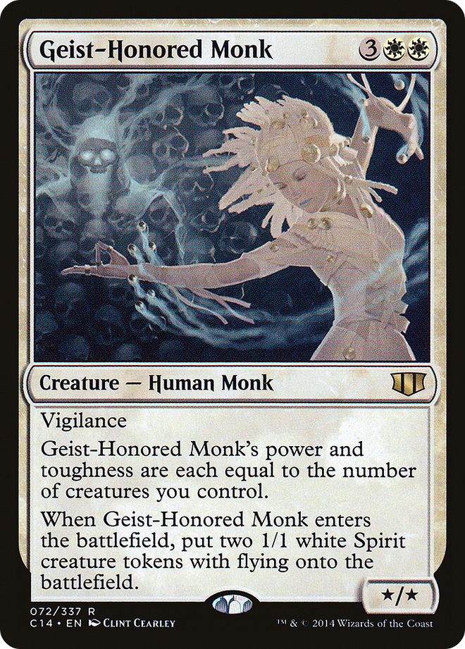 Geist-Honored Monk [Commander 2014]