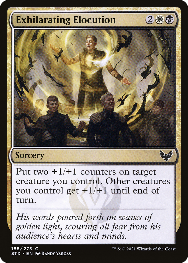 Exhilarating Elocution [Strixhaven: School of Mages]