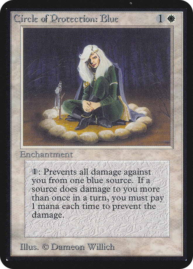 Circle of Protection: Blue [Alpha Edition]