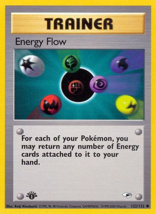 Energy Flow (122/132) [Gym Heroes 1st Edition]