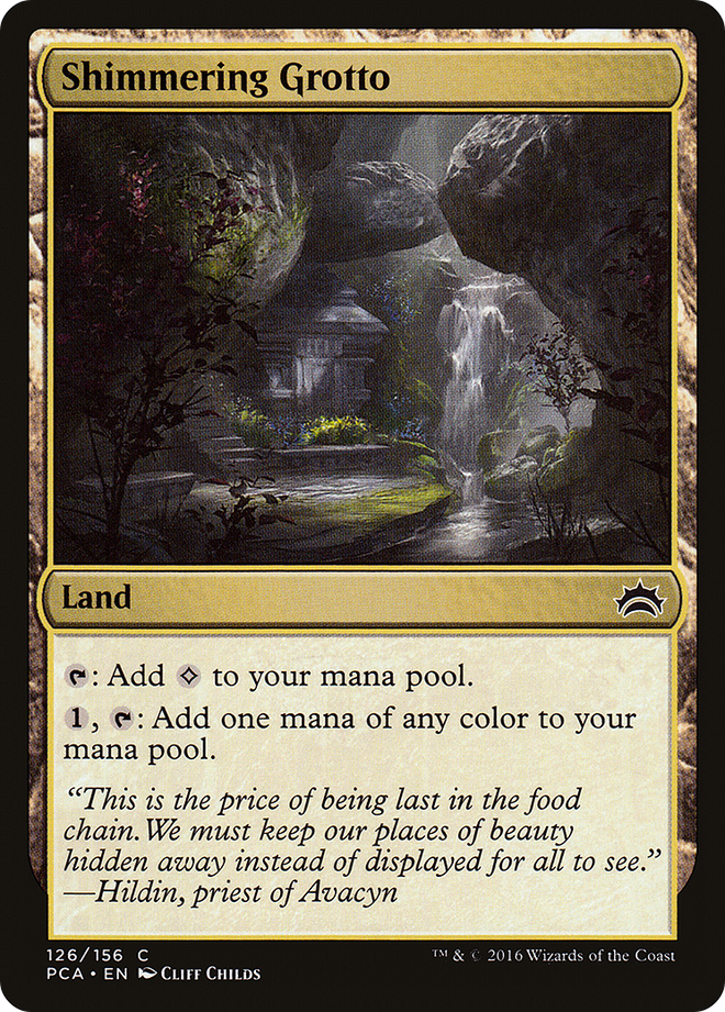 Shimmering Grotto [Planechase Anthology]