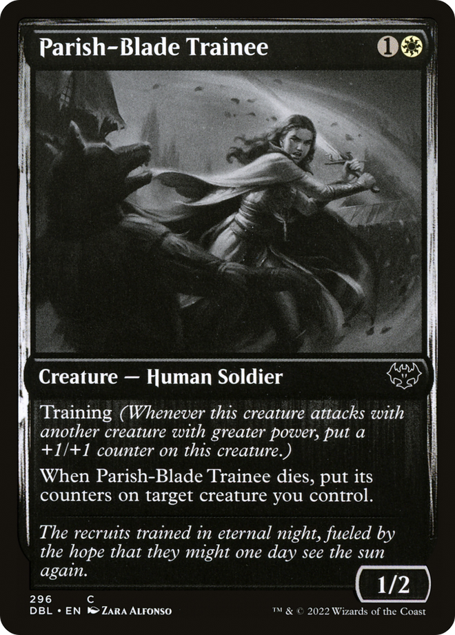 Parish-Blade Trainee [Innistrad: Double Feature]