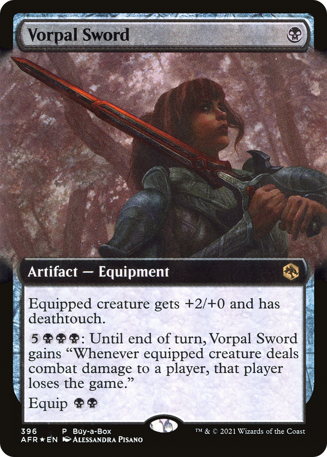 Vorpal Sword (Buy-A-Box) [Dungeons & Dragons: Adventures in the Forgotten Realms]
