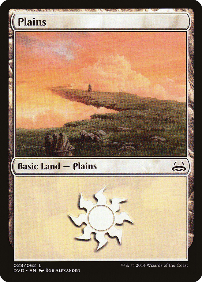 Plains (28) (Divine vs. Demonic) [Duel Decks Anthology]