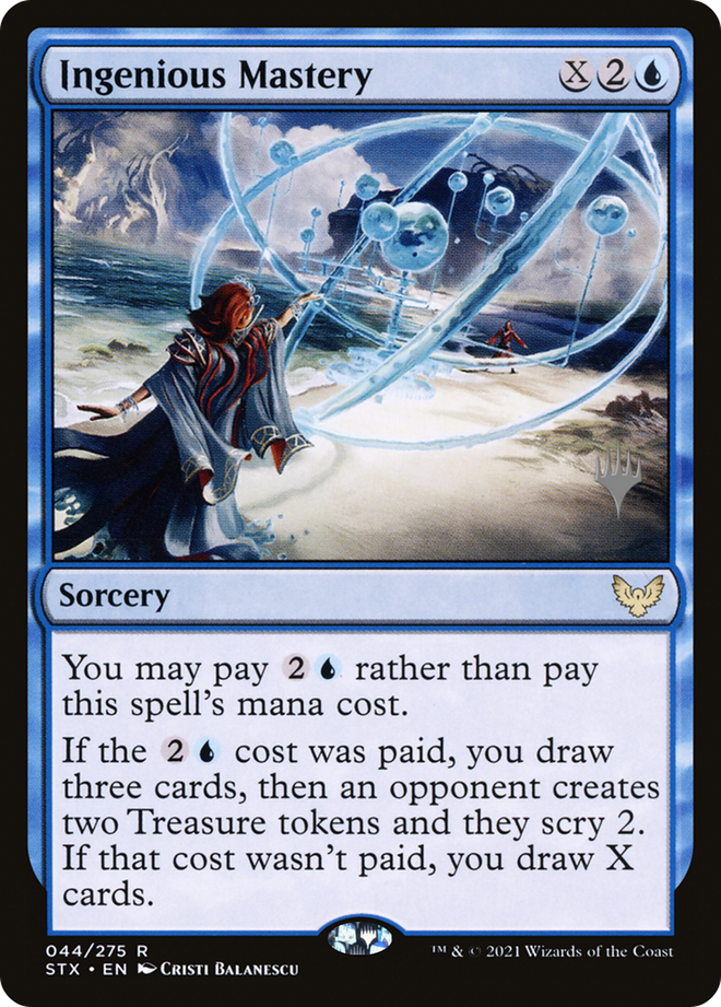 Ingenious Mastery (Promo Pack) [Strixhaven: School of Mages Promos]