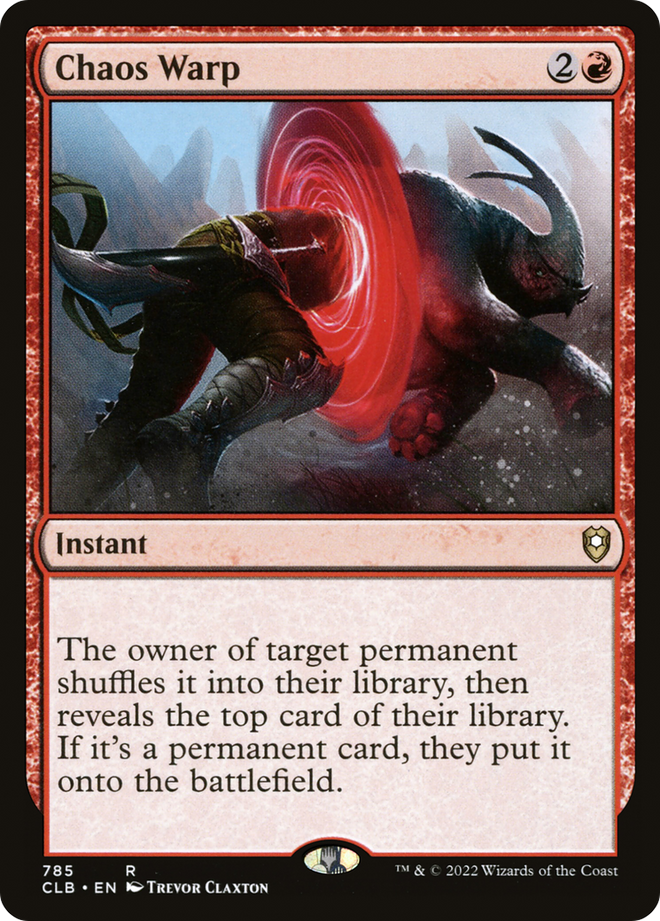 Chaos Warp [Commander Legends: Battle for Baldur's Gate]
